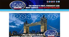 Desktop Screenshot of basscentre.com